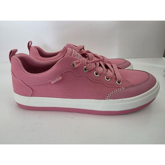 Skechers BOBS Meadow Womens Pink Memory Foam Sneakers Size 8.5 US - Picture 2 of 7